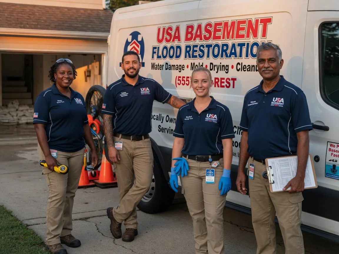 Basement Flood Cleanup company in Bienville, LA
